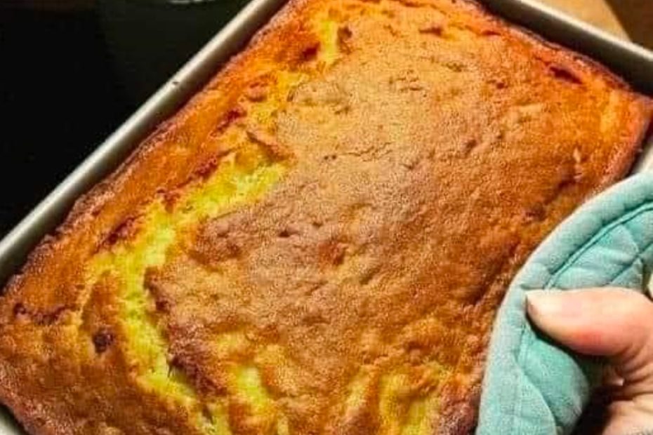 Bolo anos 90, receita que minha mãe fazia, rende mais de 20 pedaços