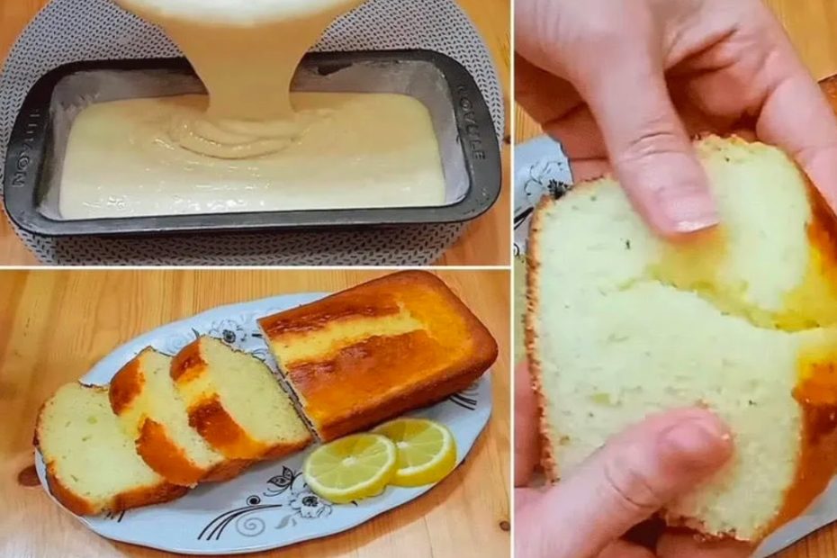 Bolo de limão sem açúcar e sem farinha de trigo: saudável e delicioso!