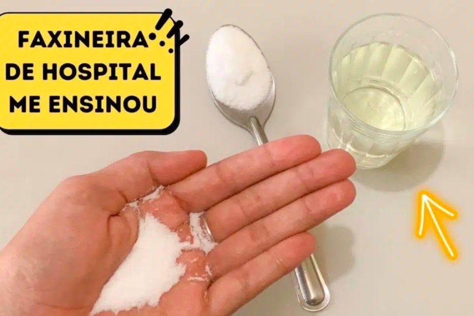 Faxineira de hospital me ensinou a fazer isso agora so limpo banheiro e cozinha assim