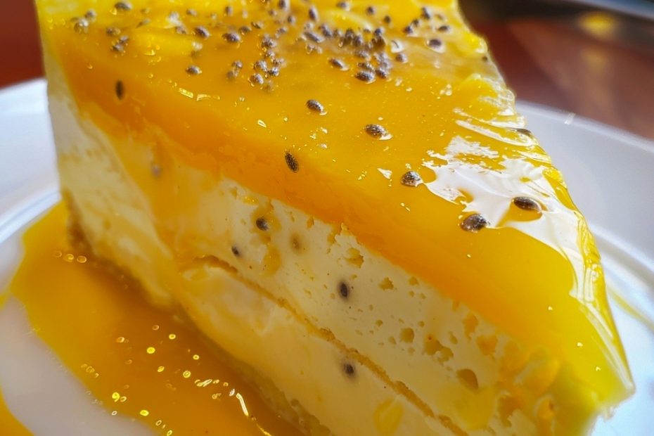 Torta de Maracuja da tia Luciene, essa receita faz sucesso com confeitaria do Embu