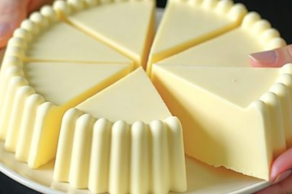 Sobremesa de leite condensado e baunilha