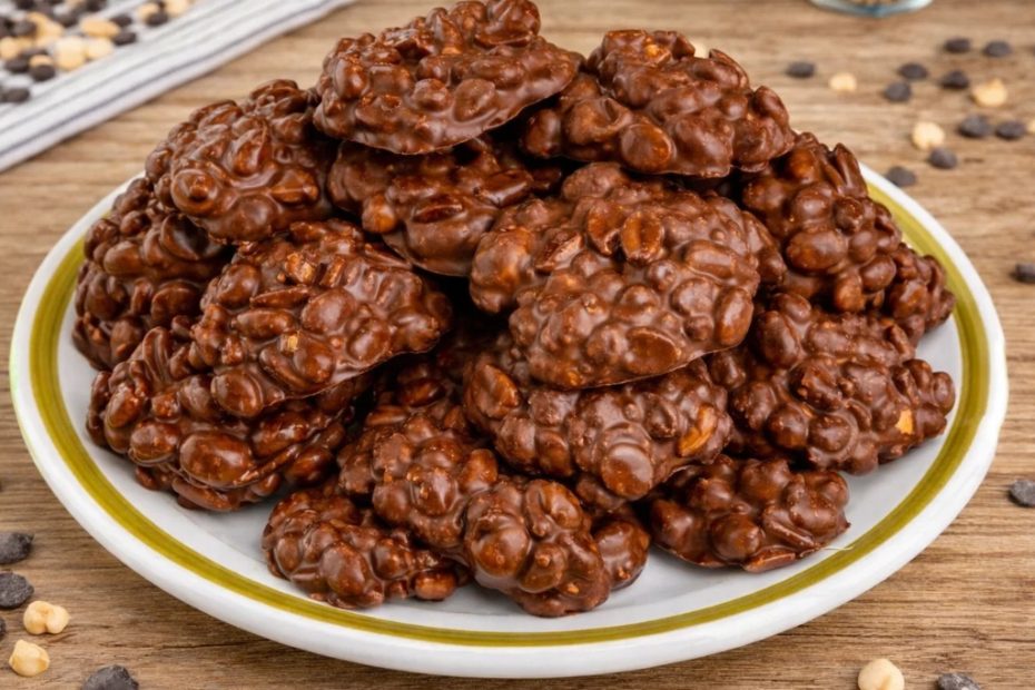 pe de moleque de chocolate